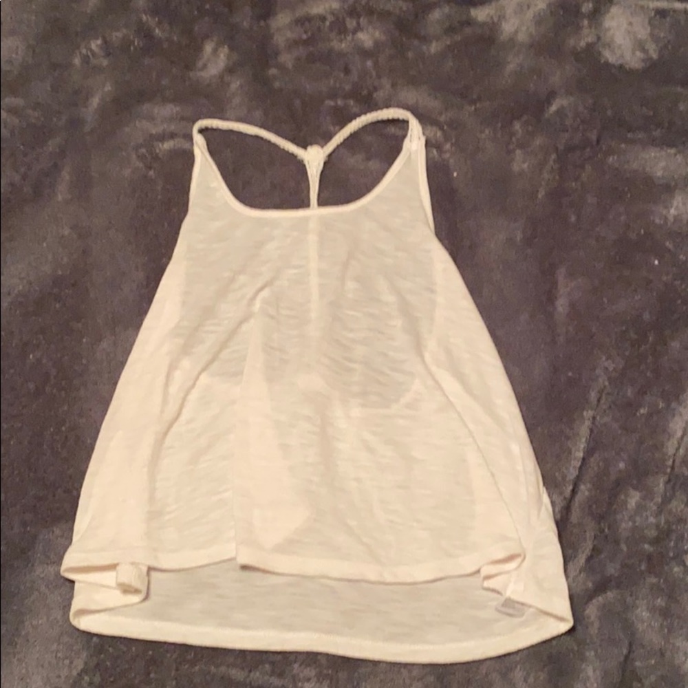 White tank top
